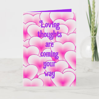 Carte de voeux pliée pour partager la sympathie 02