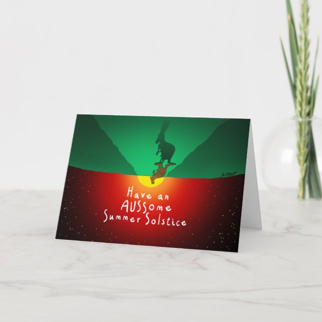 Carte de vœux pliée standard 5" x 7" (Devant)