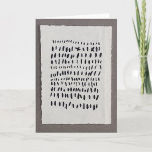 Carte de voeux pliée standard de 5 po x 7 po