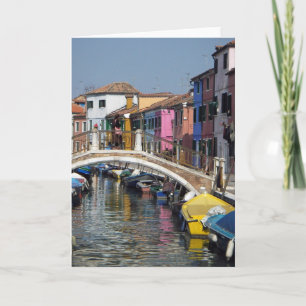 Carte de voeux : Pont Burano