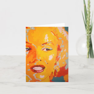 Carte de voeux Pop Art - Personnes célèbres