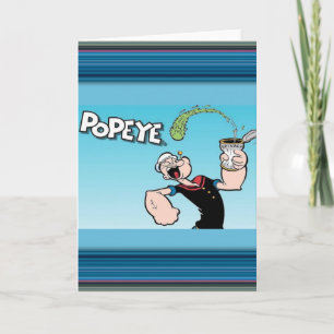 Carte de voeux Popeye