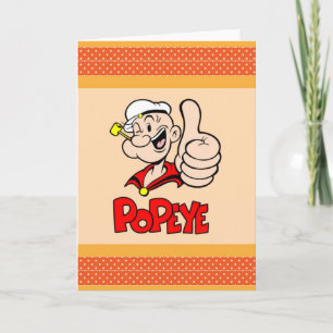Carte de voeux Popeye