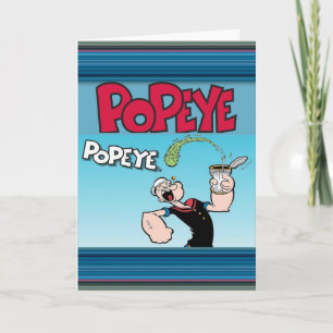 Carte de voeux Popeye