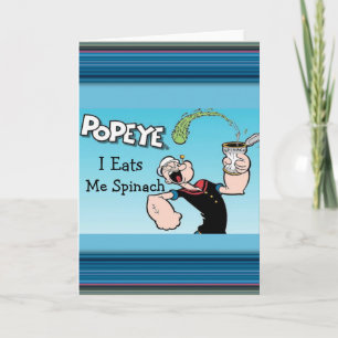 Carte de voeux Popeye