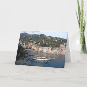 Carte de voeux - Portofino, Italie