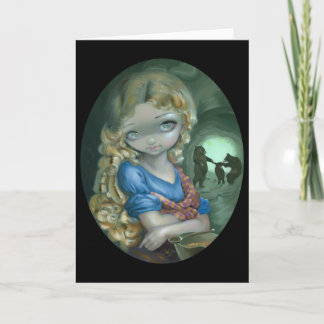 Carte de voeux "Portrait of Goldilocks"