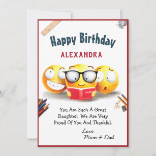 Anniversaire Emoji Invitations Faire Part Cartes Zazzle