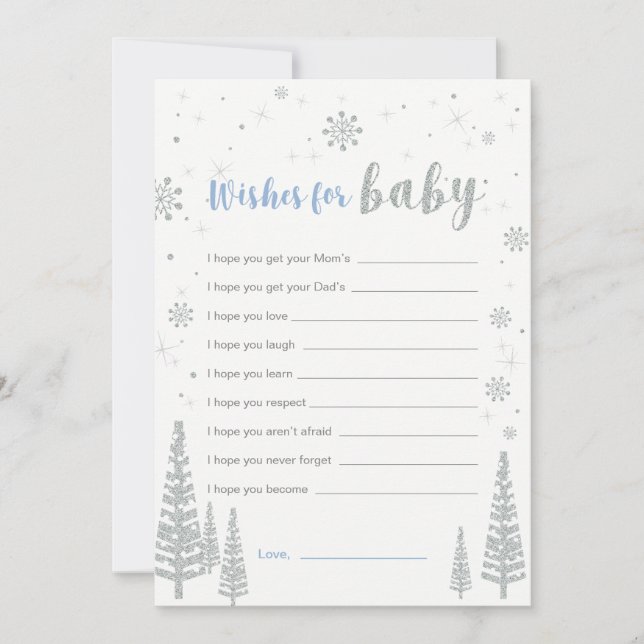 Carte de vœux pour bébé, jeu de fête de naissance  (Devant)