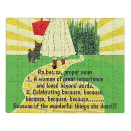 Carte de voeux pour célébrer son puzzle