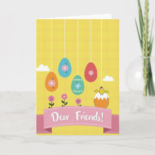 Carte de vœux pour chers amis