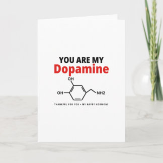 Carte de vœux pour couple Dopamine Cadeau romantiq