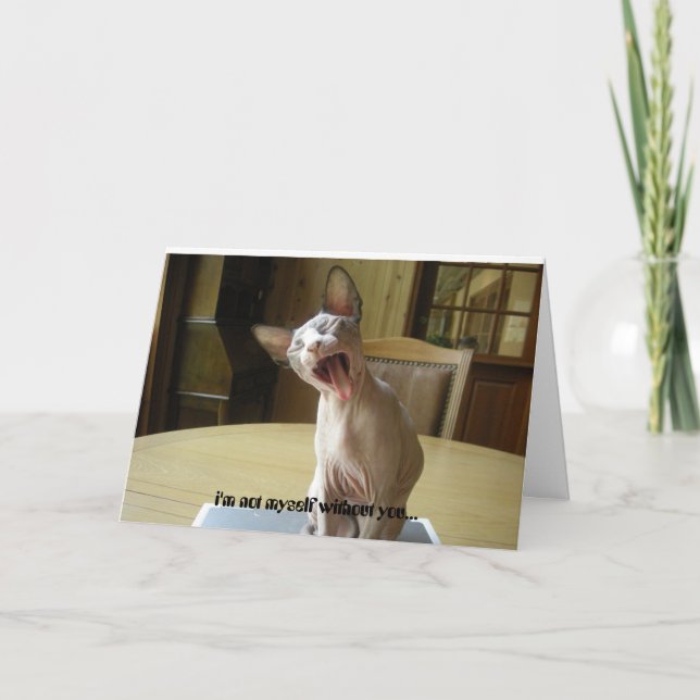 Carte de voeux pour des amants (Devant)