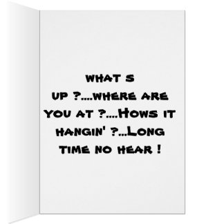 Carte de voeux pour des amis