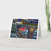 Carte de voeux pour Express Yuletide