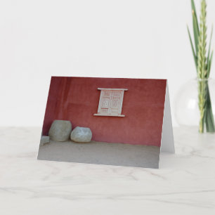 Carte de voeux pour fenêtre sud-ouest