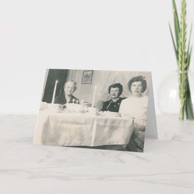 carte de voeux pour filles d'anniversaire (Devant)