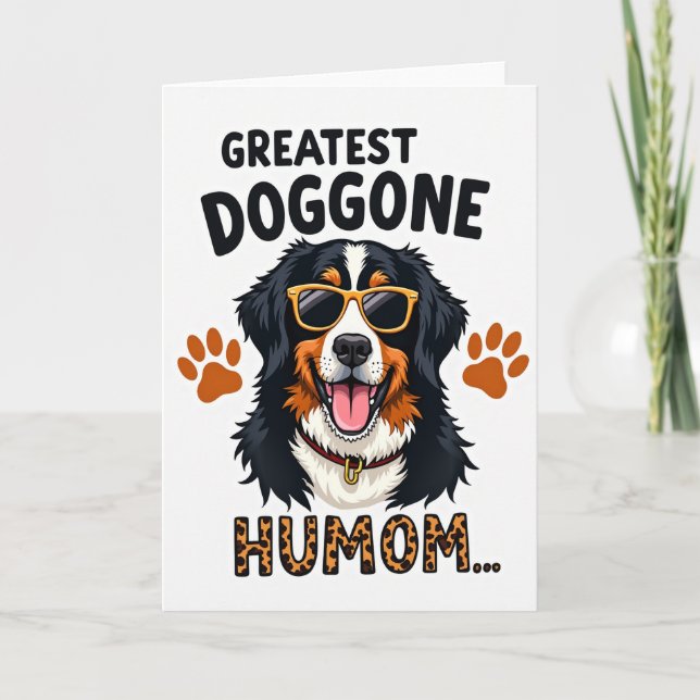 Carte de vœux pour Humom Léopard (Devant)