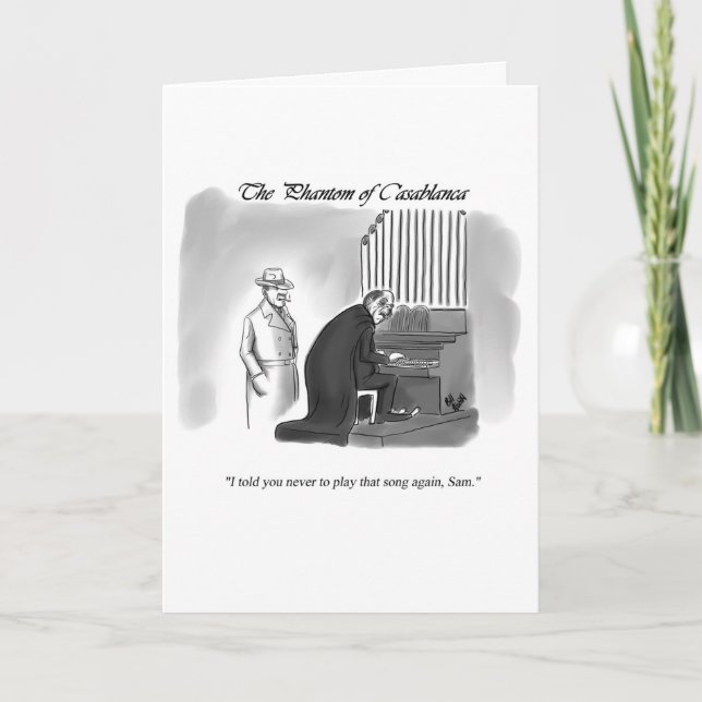 Carte de voeux pour Humour d'anniversaire amusant (Devant)