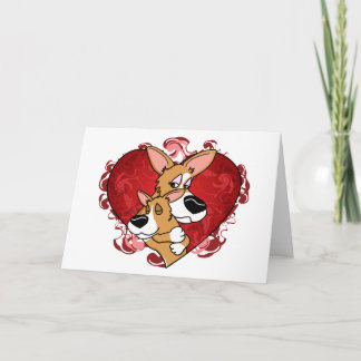 Carte de voeux pour la fête des mères de Corgi