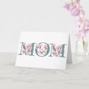Carte de voeux pour la fête des mères de Magnolia