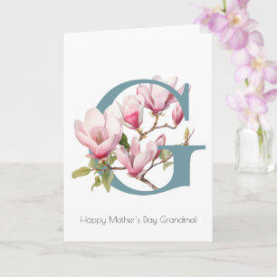 Carte de voeux pour la fête des mères de Magnolia