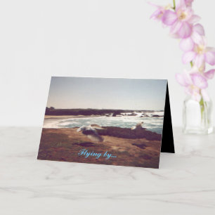 Carte de voeux pour la fête des mères "Flying By"