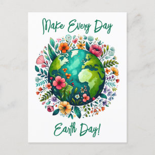 Carte de vœux pour la Journée de la Terre