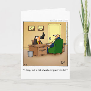 Carte de voeux pour la journée de Techies amusante