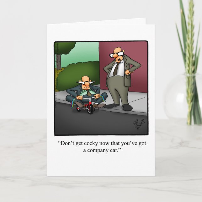 Carte de voeux pour la journée des patrons (Devant)
