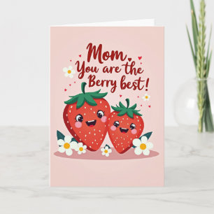 Carte de vœux pour la meilleure maman