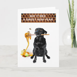 Carte de vœux pour la nouvelle année douce