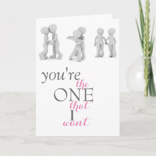 Carte de voeux pour la Saint-Valentin