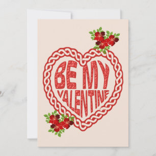 Carte de vœux pour la Saint-Valentin