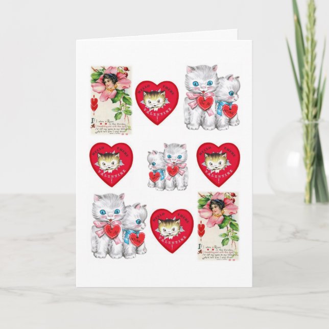 Carte de voeux pour la Saint-Valentin (Devant)