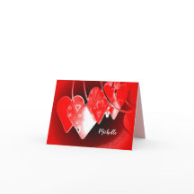 Carte de vœux pour la Saint-Valentin