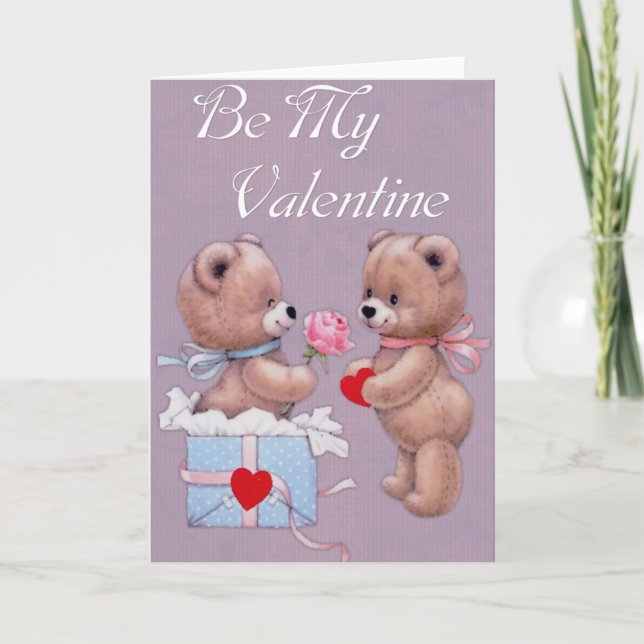 Carte de voeux pour la Saint-Valentin :: Deux Noun (Devant)