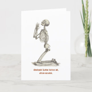 Carte de voeux pour la vérité latine