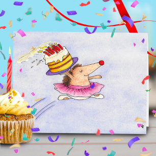 Carte de voeux pour l'anniversaire de ballet par N