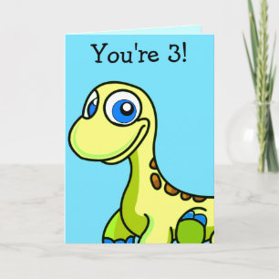 Carte de voeux pour l'anniversaire de Little Foot