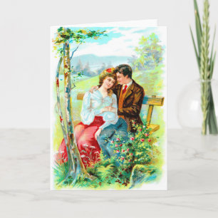 Carte de voeux pour l'anniversaire de Victoria