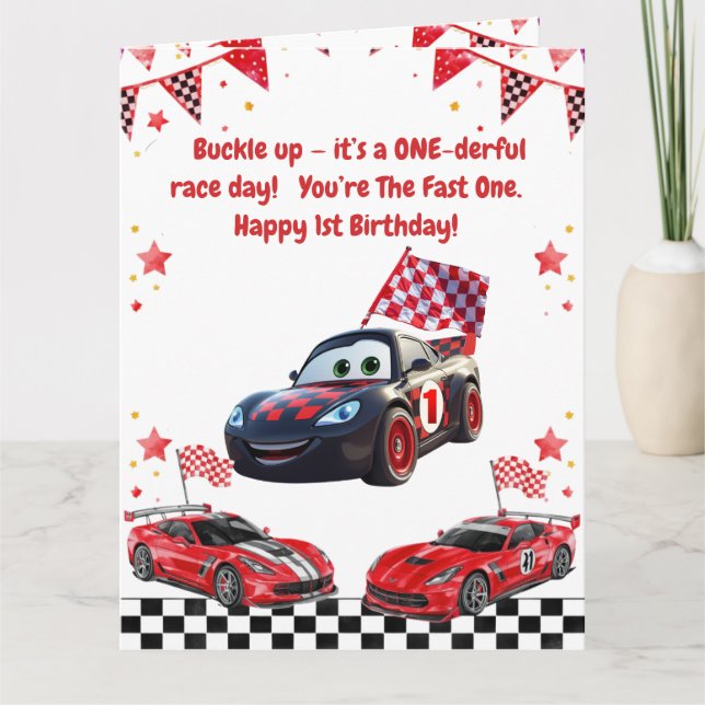 Carte de voeux pour l'anniversaire d'enfants avec  (Devant)
