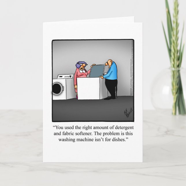 Carte de voeux pour l'anniversaire drôle pour eux (Devant)