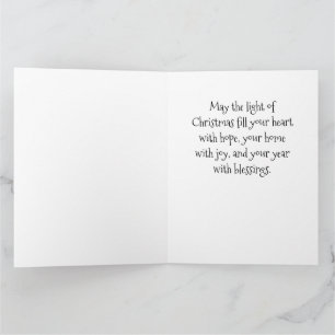 Carte de voeux pour l'Arbre de Noël de l'Art popul