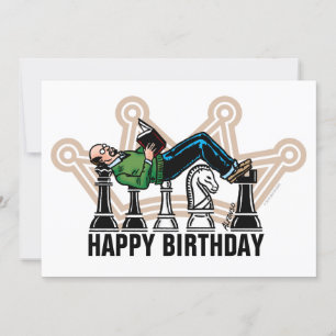 Carte de vœux pour le grand maître papa