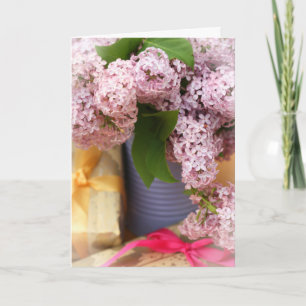 Carte de voeux pour le jour de Mothe