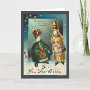 Carte de voeux pour le nouvel an