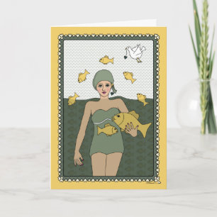 Carte de voeux pour le poisson hors de l'eau_C_Gre