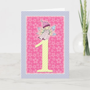 Carte de vœux pour le premier anniversaire de la p