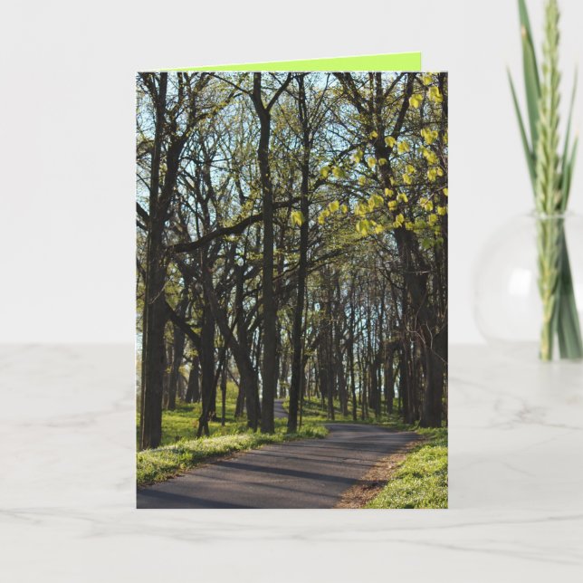 Carte de voeux pour le printemps! (Devant)